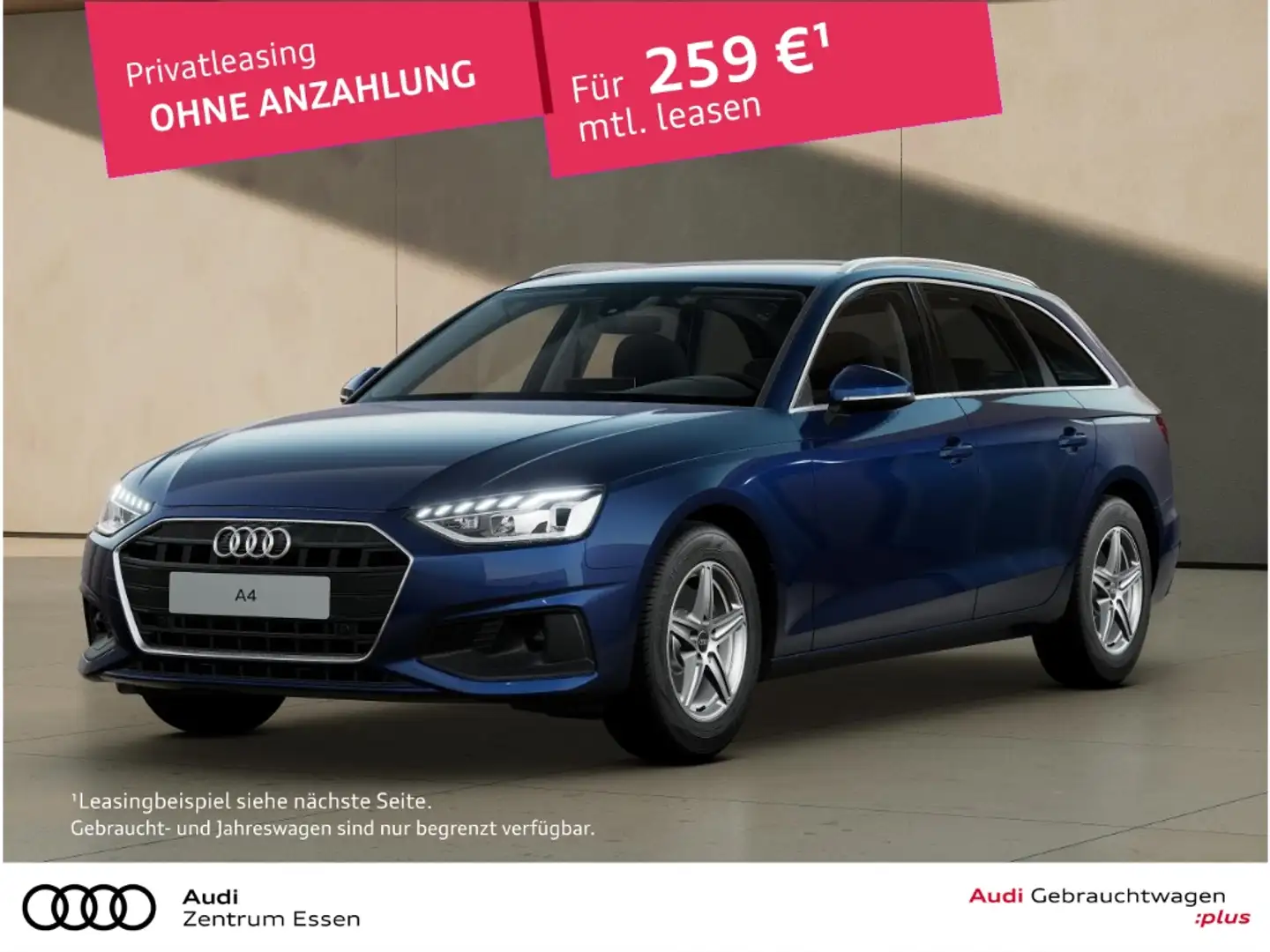 Audi A4 Avant 35 TDI S tronic Anschlussgarantie 3 Jahre 10 Blau - 1