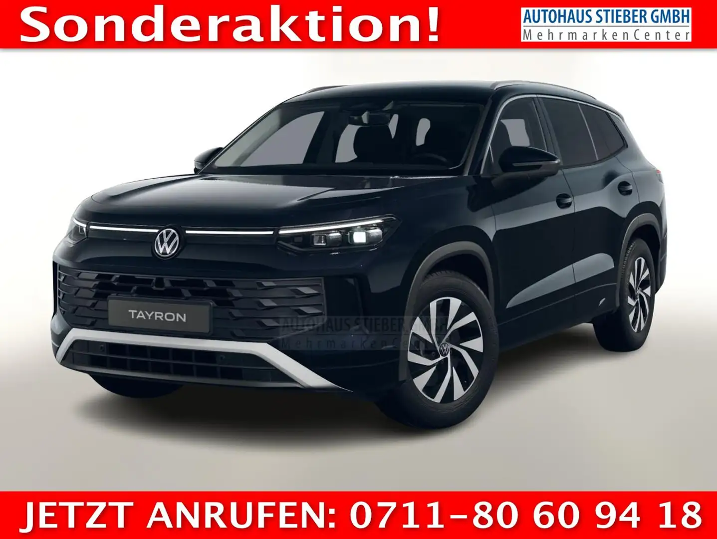 Volkswagen Tayron Life 2.0 TDI 150 DSG LED+ Keyl eHK ParkAs SHZ 1... Schwarz - 1