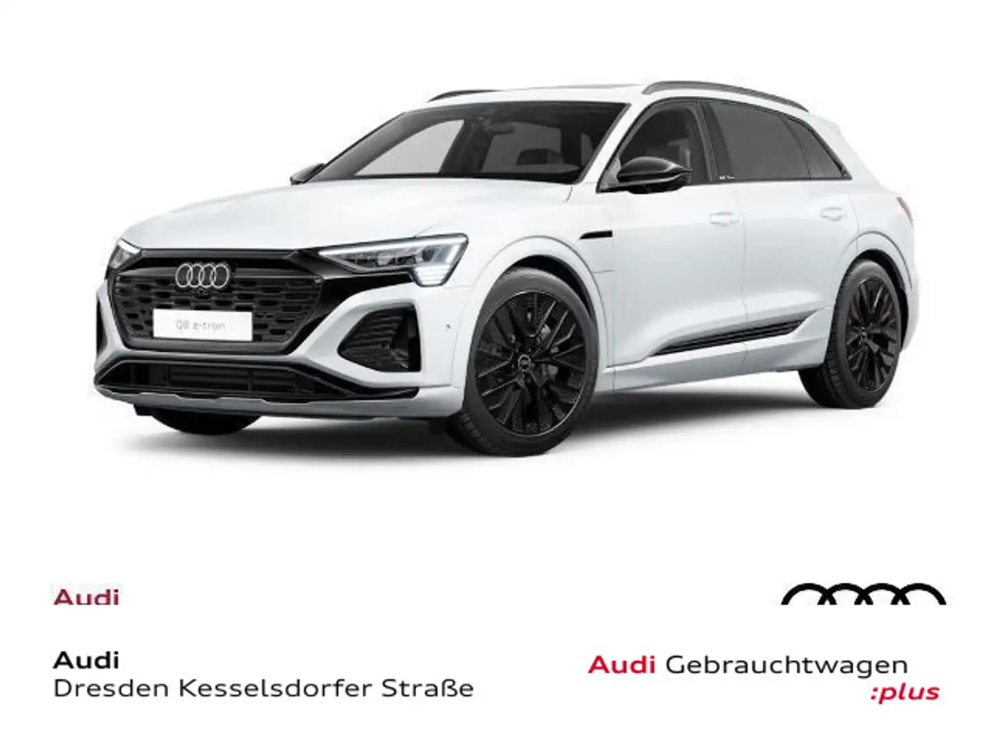 Audi Q8 e-tron Q8 50 e-tron quattro S-Line UPE 98.085,- Weiß - 1