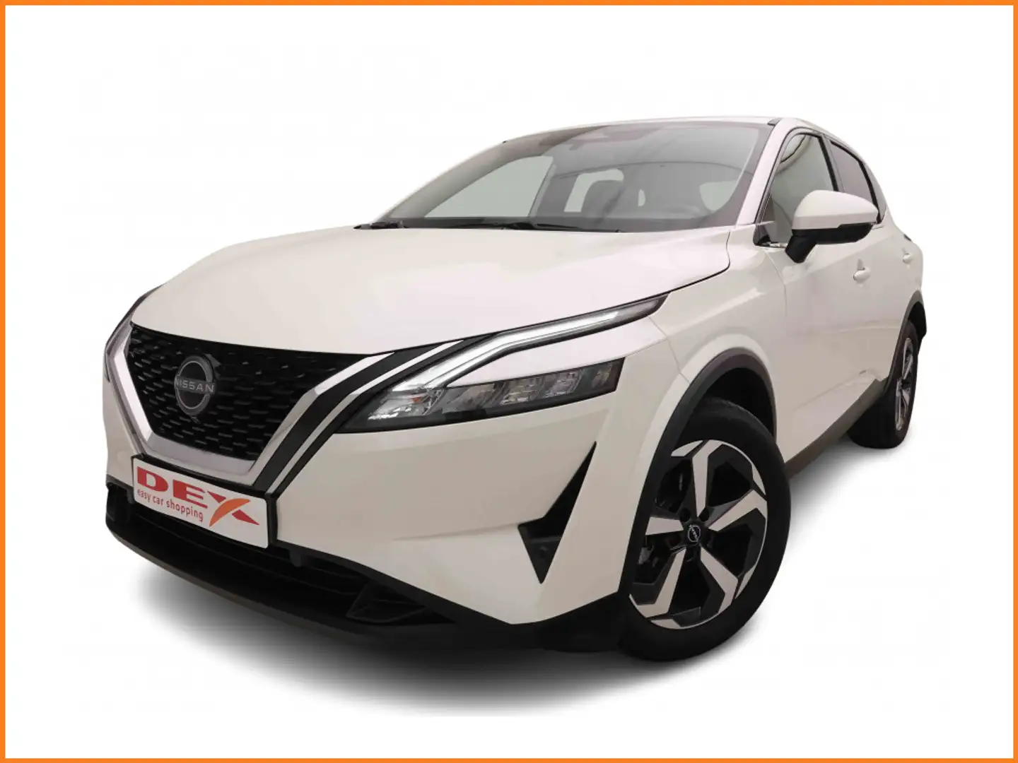 Nissan Qashqai 1.3 DIG-T MHEV X-Tronic N-Connecta + 360° Cam + Navi + LED Weiß - 1