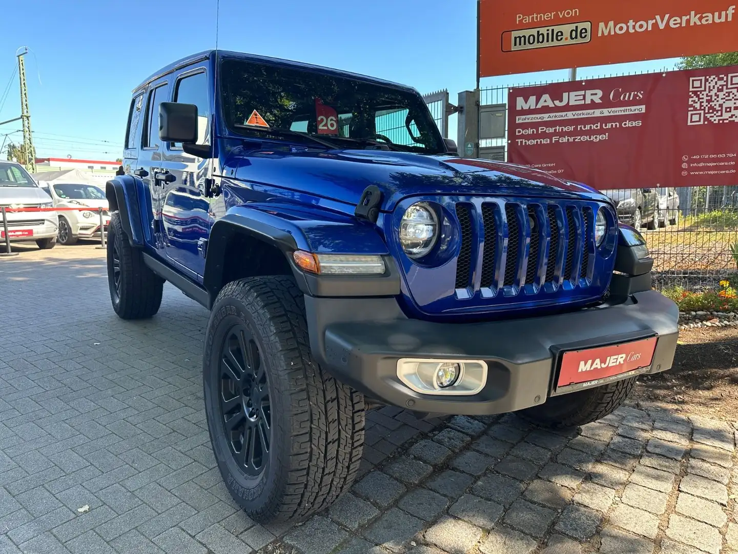 Jeep Wrangler Sahara AEVDualSportRT*KotflügelJL Bleu - 1