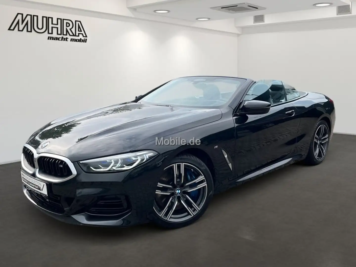 BMW M850 i xDrive Cabrio Leas.o.Anz.ab 699,- EUR !!!! Чорний - 2