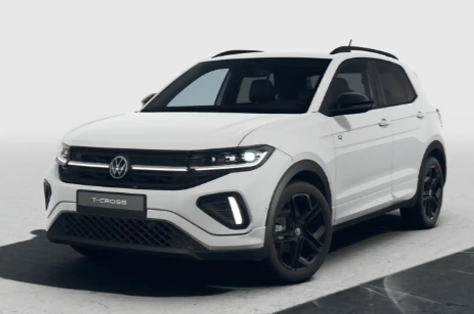 Volkswagen T-Cross R-Line 1.5 TSI 150 PS DSG *BLACK STYLE*MATRIX-LED* Weiß - 1