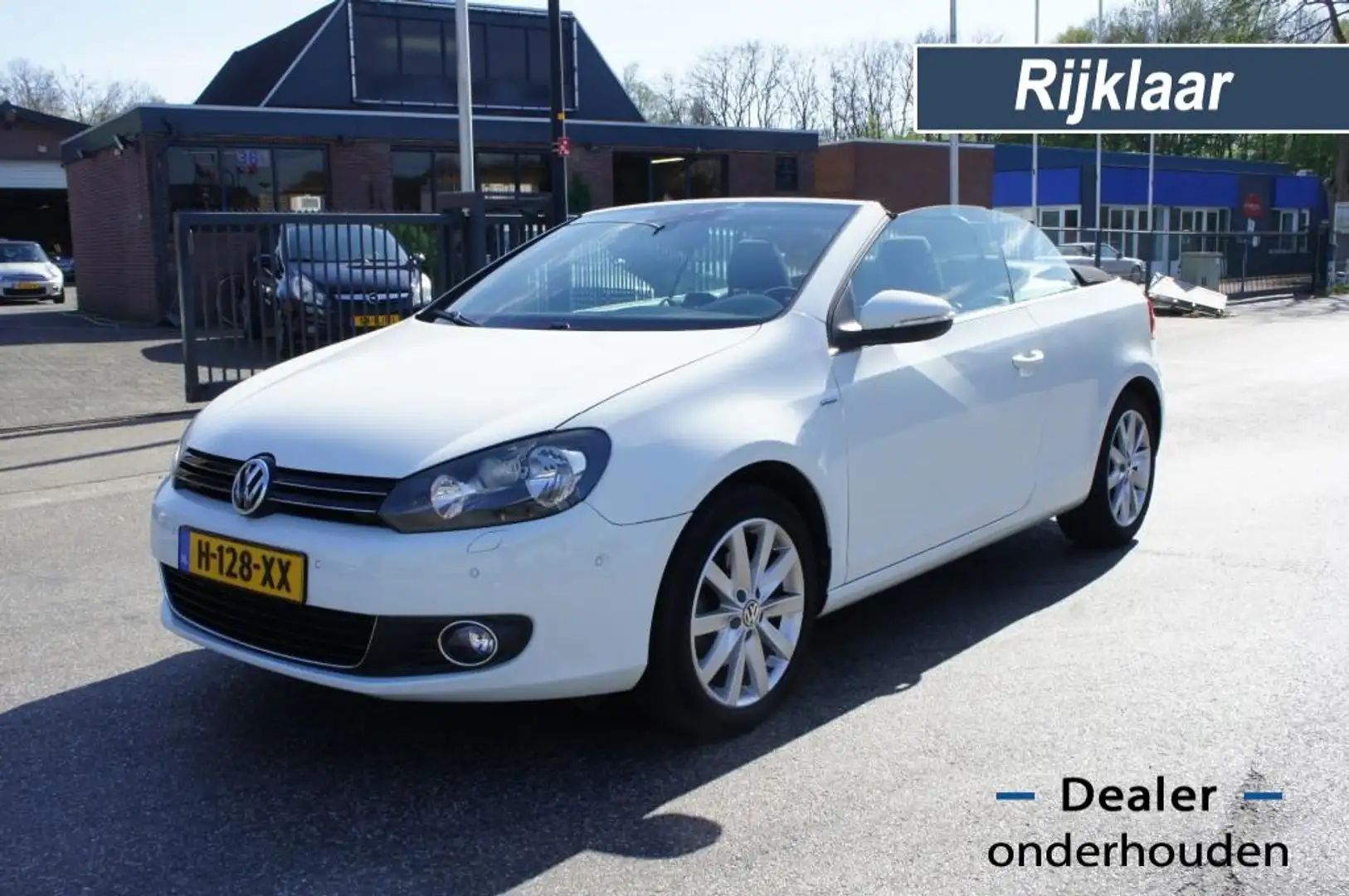 Volkswagen Golf Cabriolet 1.2 TSI CUP EDITION NAVI/PDC/CRUISE/STOELVERW PERF Blanc - 1