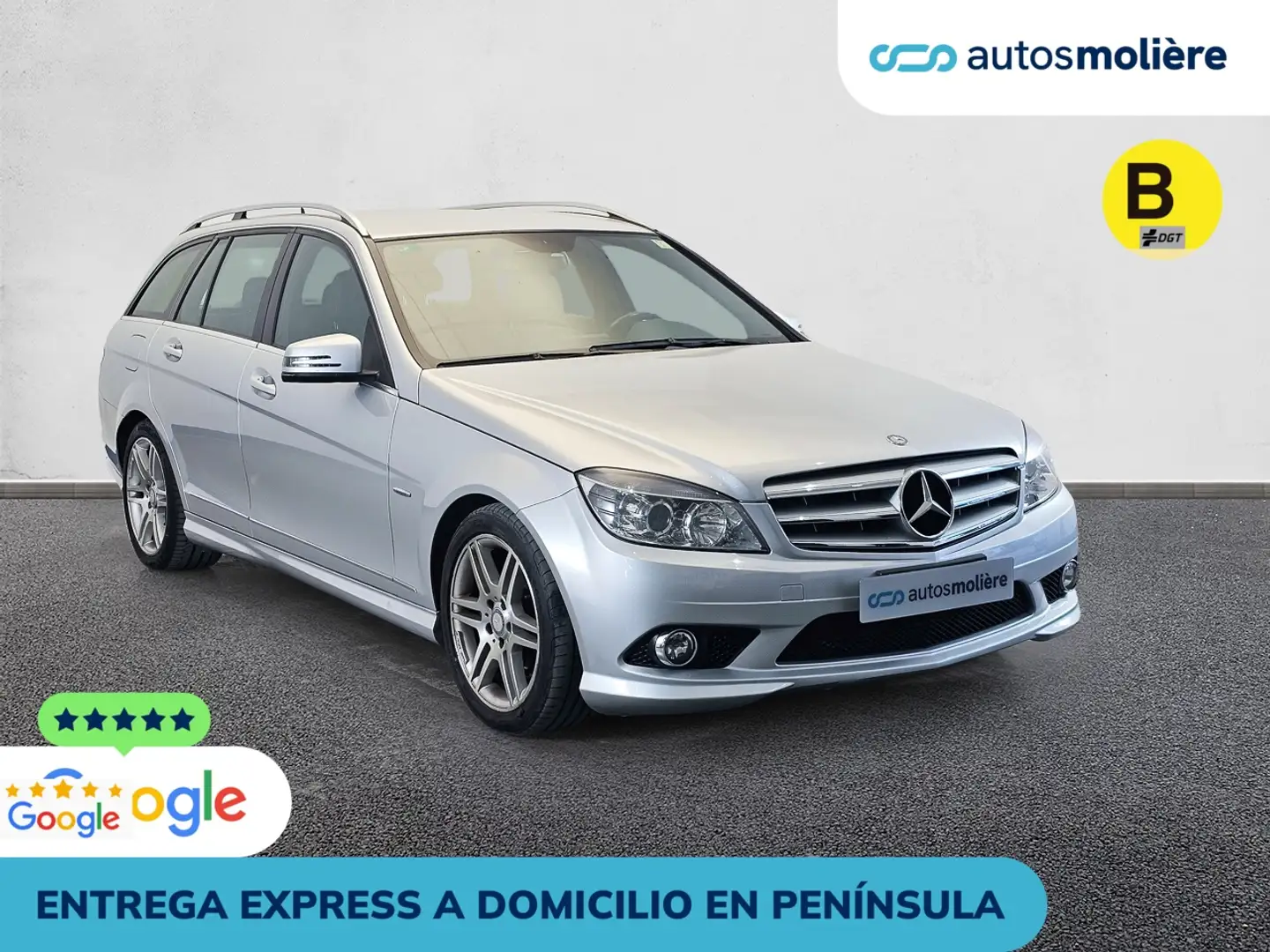 Mercedes-Benz C 350 350CDI BE Avantgarde Aut. Plateado - 2