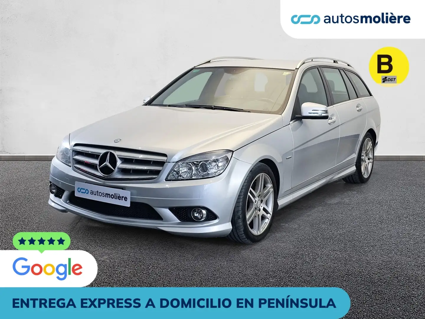 Mercedes-Benz C 350 350CDI BE Avantgarde Aut. Plateado - 1
