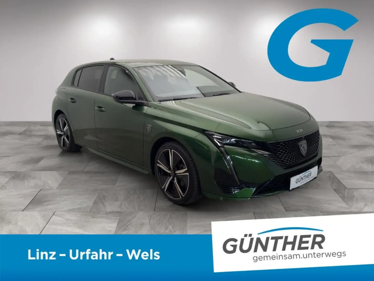 Peugeot 308 GT BHDi 130 EAT8 Grün - 2
