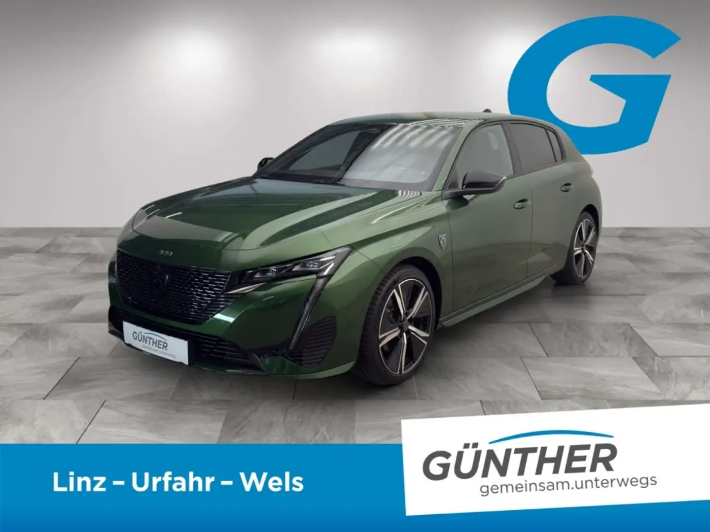 Peugeot 308 GT BHDi 130 EAT8 Grün - 1