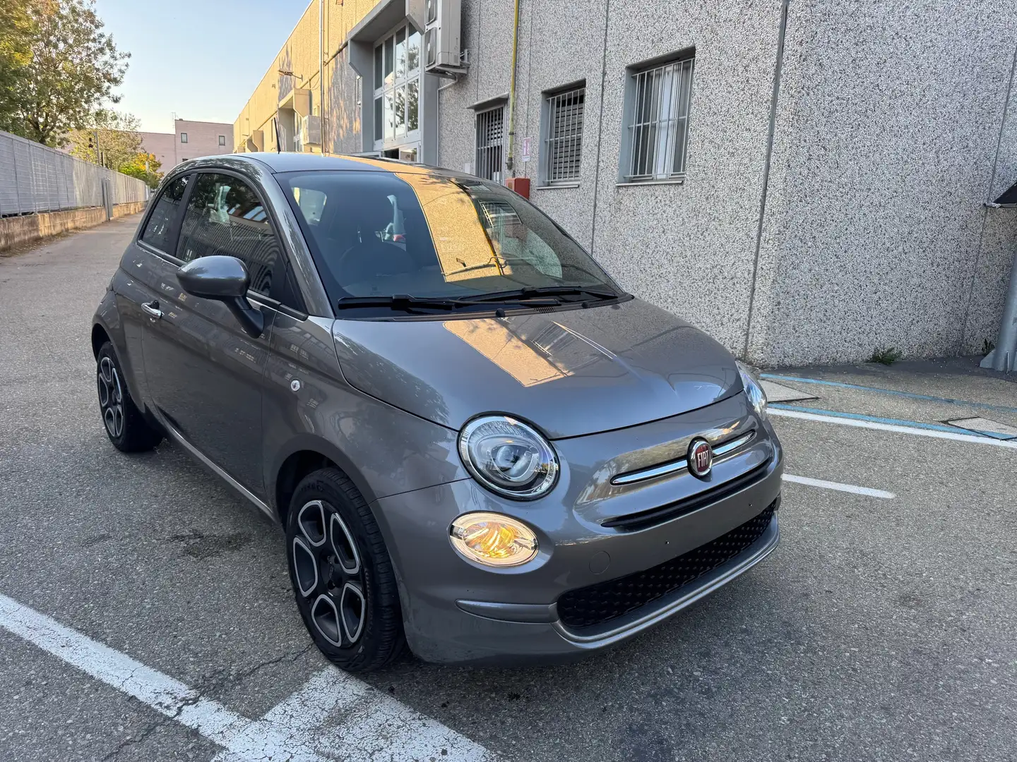 Fiat 500 1.0 hybrid 70CV  " OTTIMO PREZZO " Grijs - 2