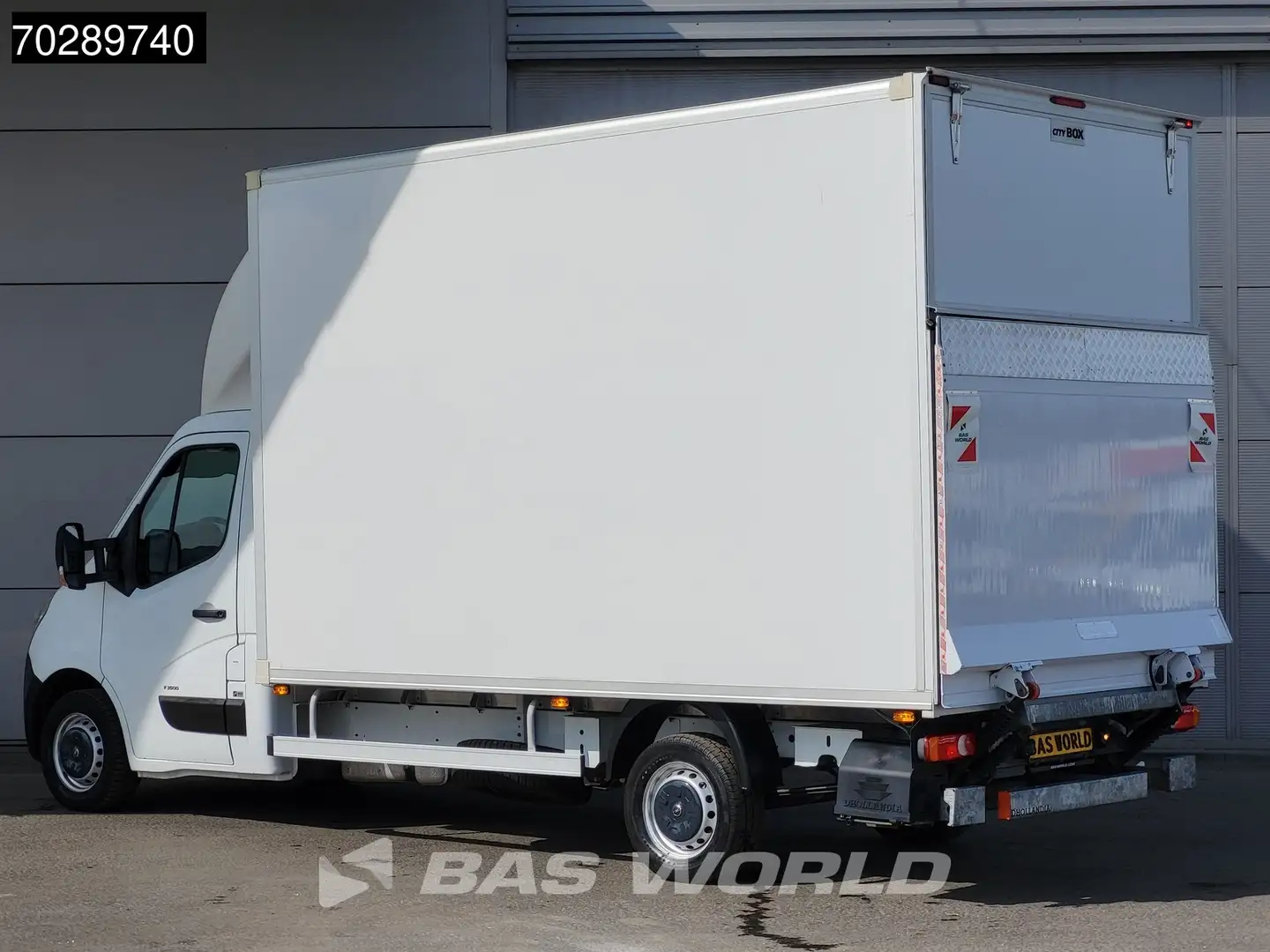 Opel Movano 136PK D'Hollandia Laadklep Bakwagen Airco Cruise L Wit - 2