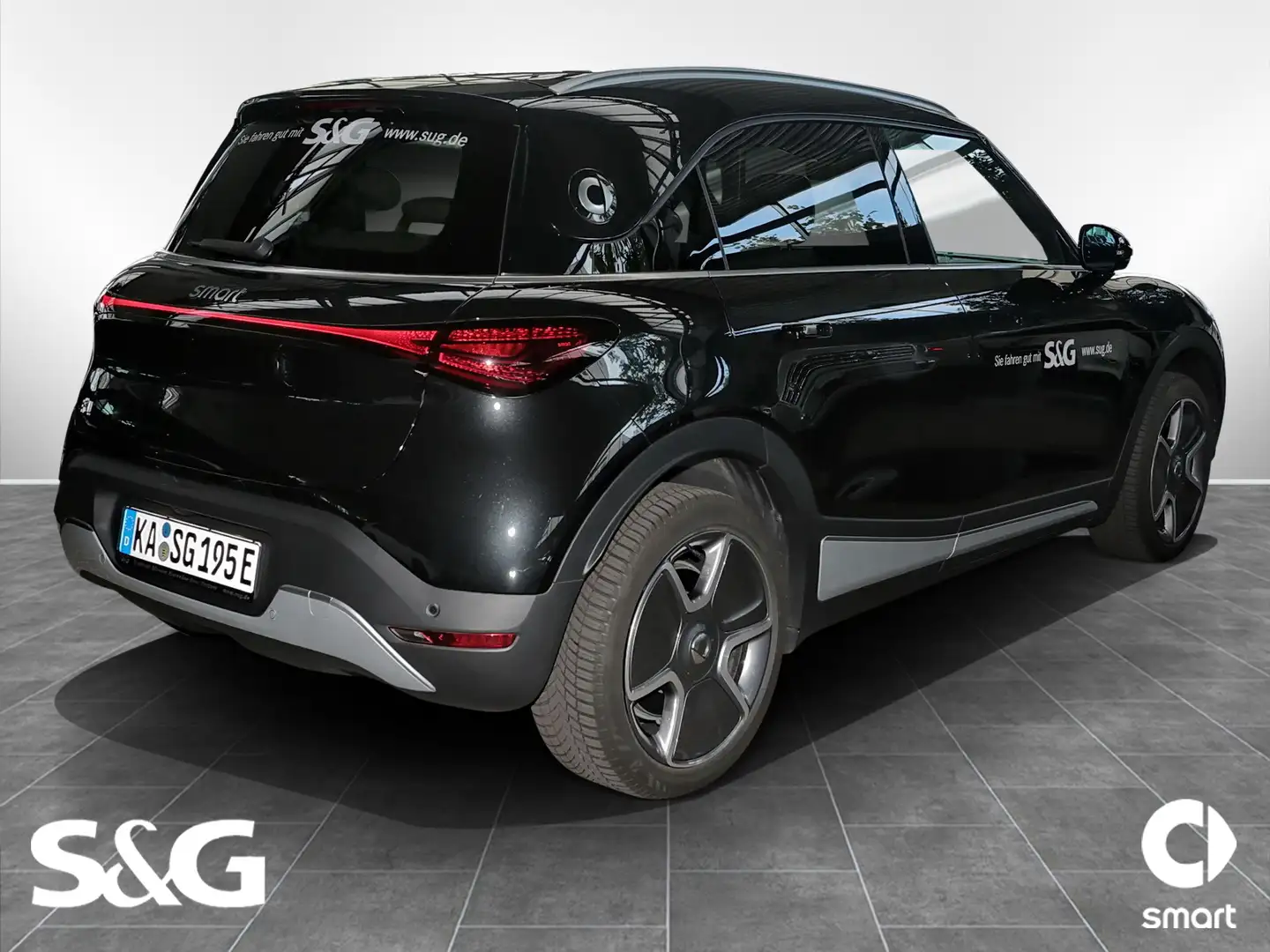 smart #1 PRO+ Navigation+360°+Smartphone-Integ.+LED+19 Noir - 2