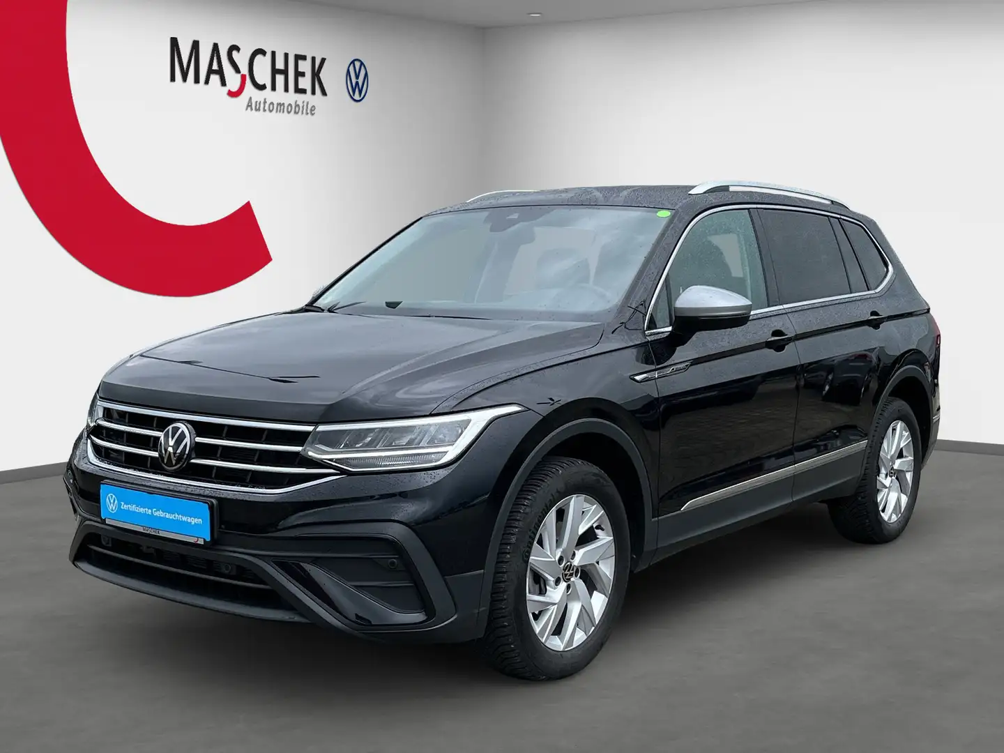 Volkswagen Tiguan Allspace Life 2.0 TDI DSG AHK 7-Sitze Navi RearView Sitzh. Schwarz - 1