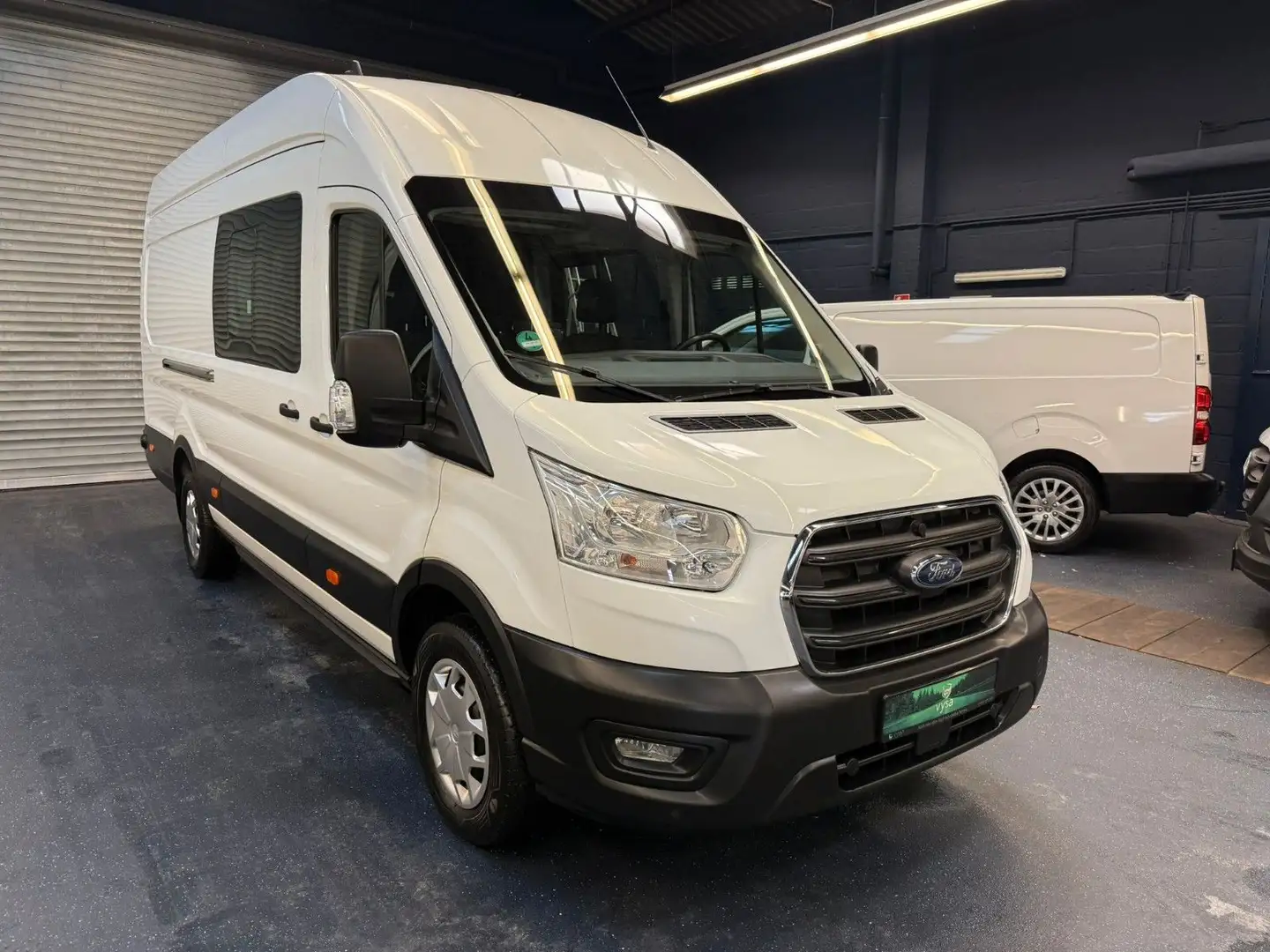 Ford Transit Kasten JUMBO MAXI MIXTO 6 SITZE RCAM AHK Weiß - 1
