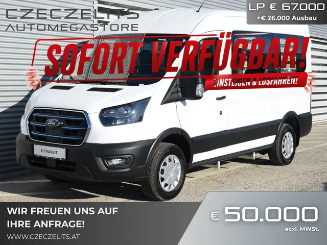 Ford E-Transit Kasten 67kWh/135kW L2H2 350 Trend ON4... Ansicht 1