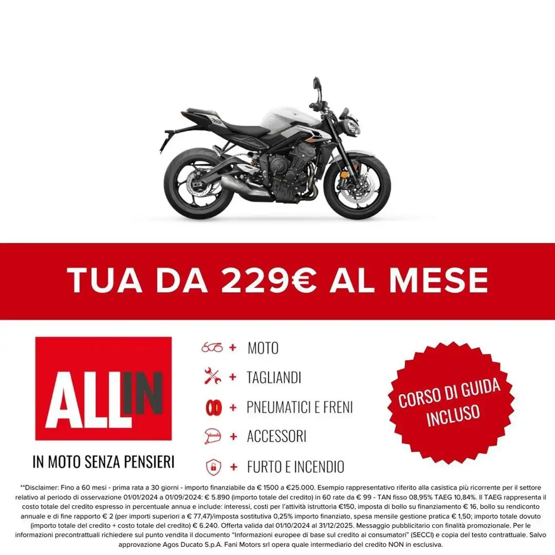 Triumph Street Triple 765 R 35kw Alb - 2