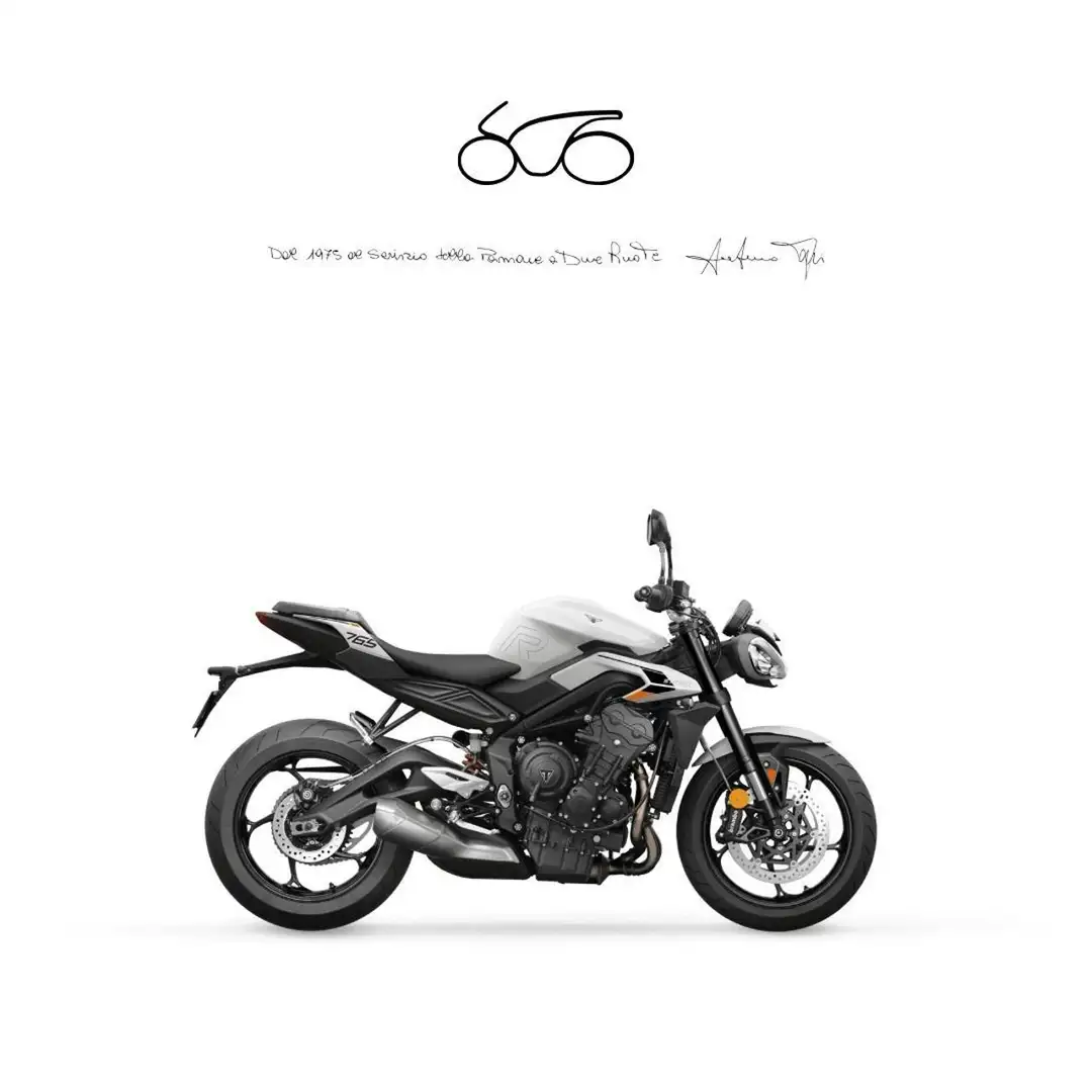 Triumph Street Triple 765 R 35kw Alb - 1