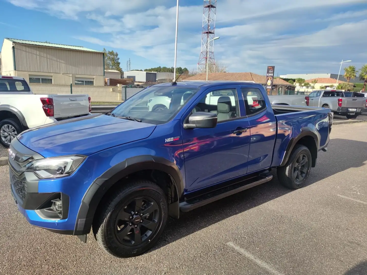 Isuzu D-Max 🚨39750€ ht🚨" NITRO SPORT " 164 cv Gris - 2