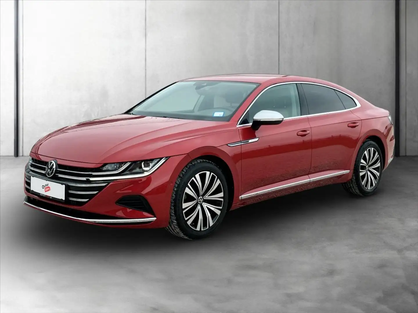 Volkswagen Arteon 2.0TDI Eleg. DSG ASSIST+RADAR+MATRIX+LEDER Rot - 2
