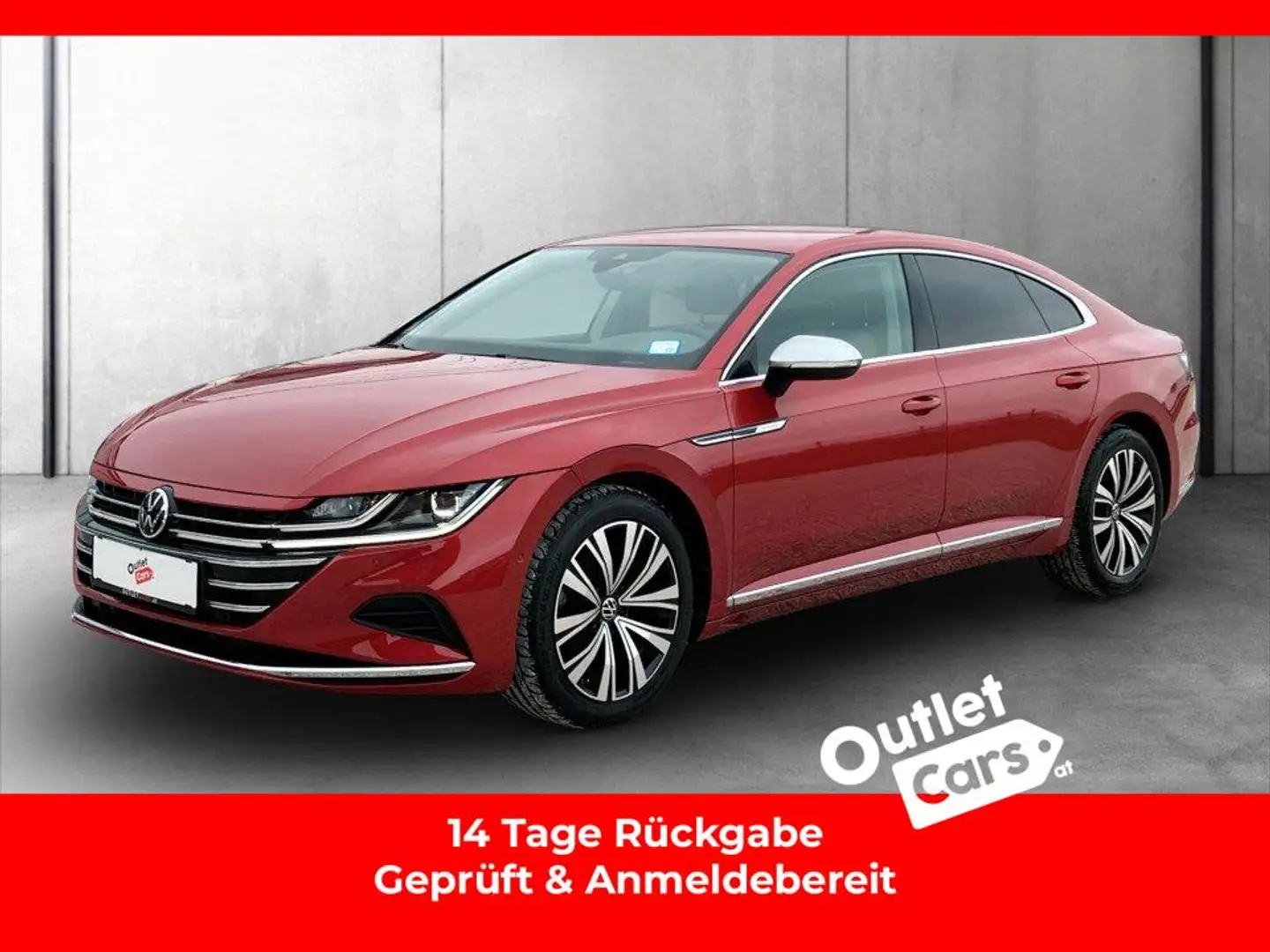 Volkswagen Arteon 2.0TDI Eleg. DSG ASSIST+RADAR+MATRIX+LEDER Rot - 1