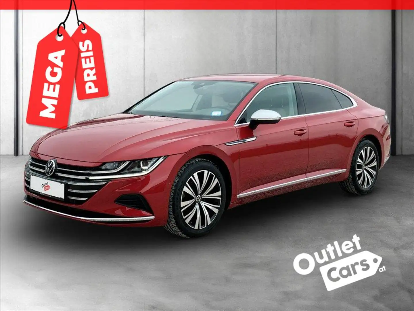 Volkswagen Arteon 2.0TDI Eleg. DSG MATRIX+LEDER+MEGAPREIS Rot - 1