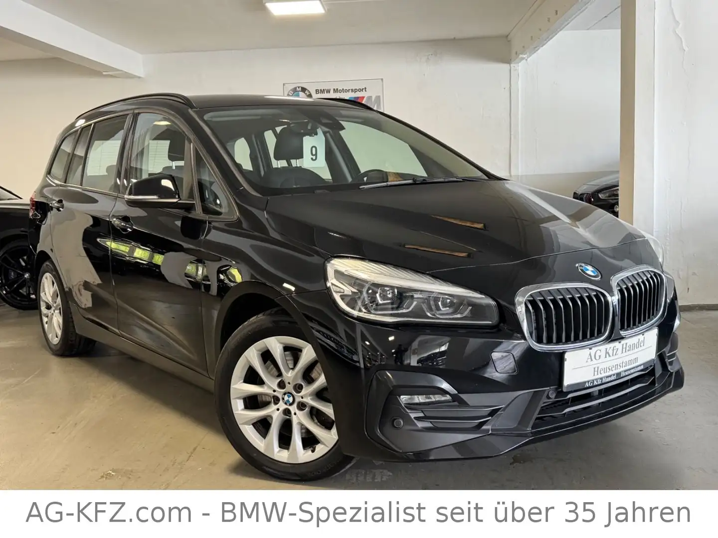BMW 218 218d xDrive Gran Tourer/NAVI/LED/Sportsitze/AHK/ Noir - 1