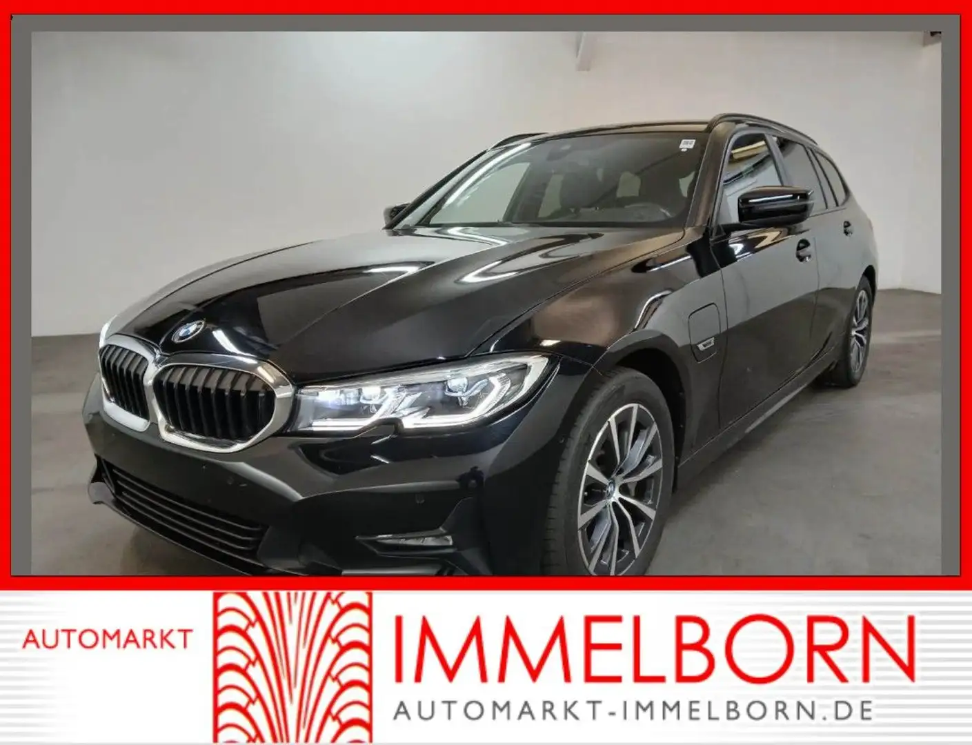BMW 330 e Advantage Laser*HUD*Kamera*HiFi*Leder*Spor Negru - 1
