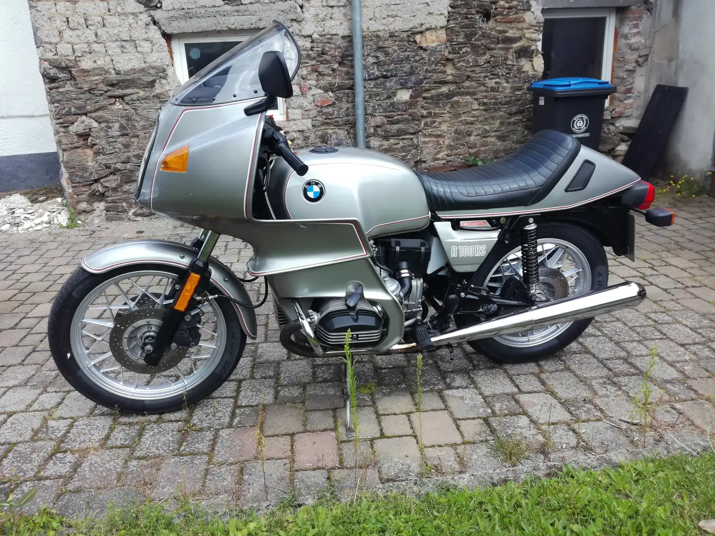 BMW R 100 RS Zilver - 1