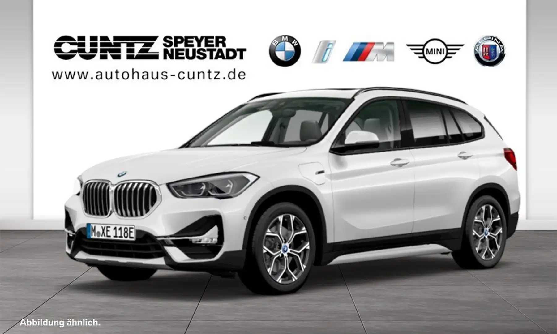 BMW X1 xDrive25e Head-Up DAB LED RFK Klimaaut. PDC Weiß - 1