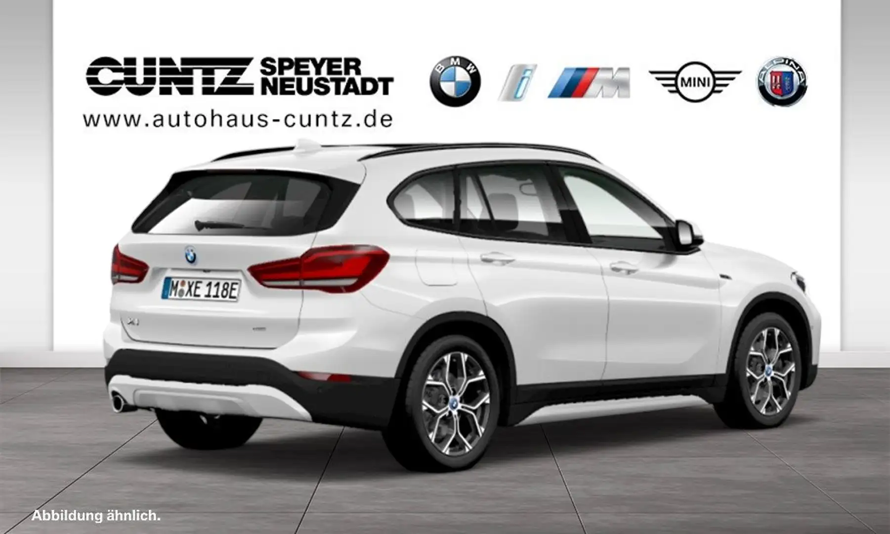 BMW X1 xDrive25e Head-Up DAB LED RFK Klimaaut. PDC Weiß - 2
