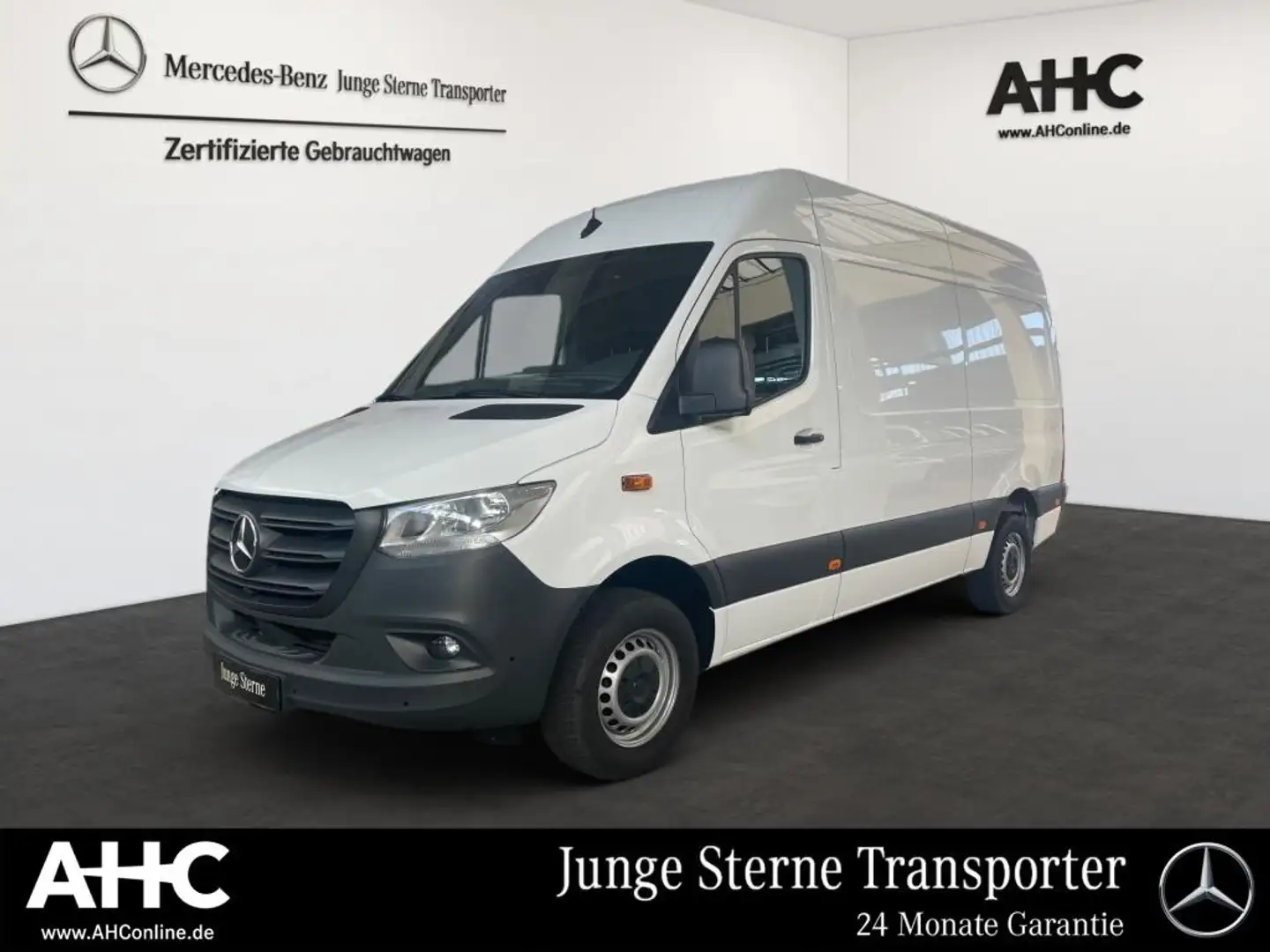 Mercedes-Benz Sprinter 317 Kasten L2H2 360° SHZ EDW Navi 270°T Blanc - 1