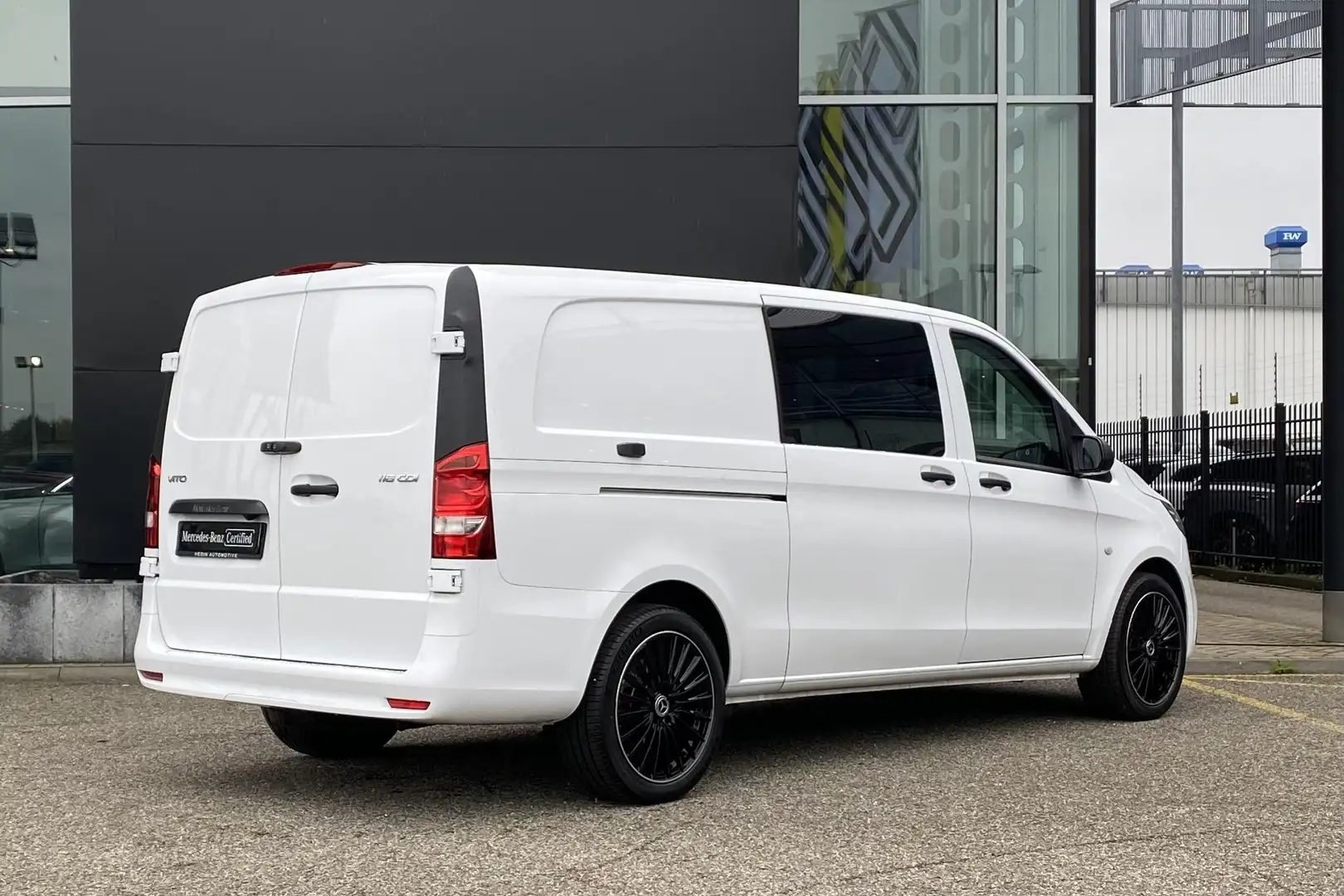 Mercedes-Benz Vito 116 L3 Automaat RWD Mixto Dubbel Cabine | BPM Vrij Blanc - 2