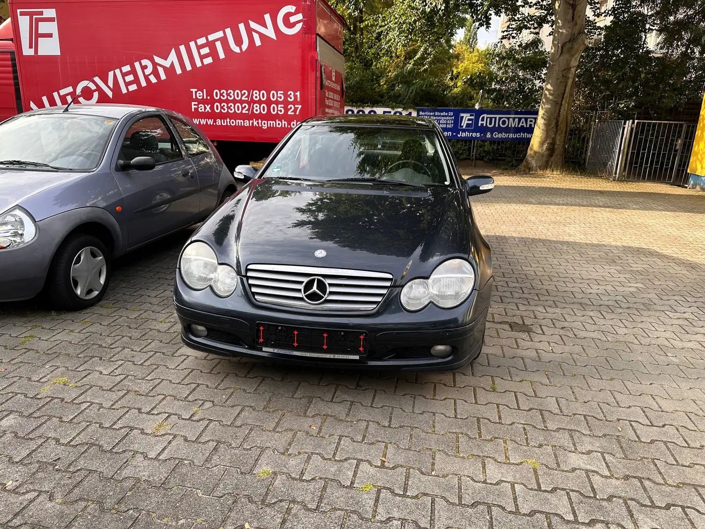 Mercedes-Benz C 180 C-Klasse Sportcoupe Neue Lichtmaschine+Allwetter Blau - 1