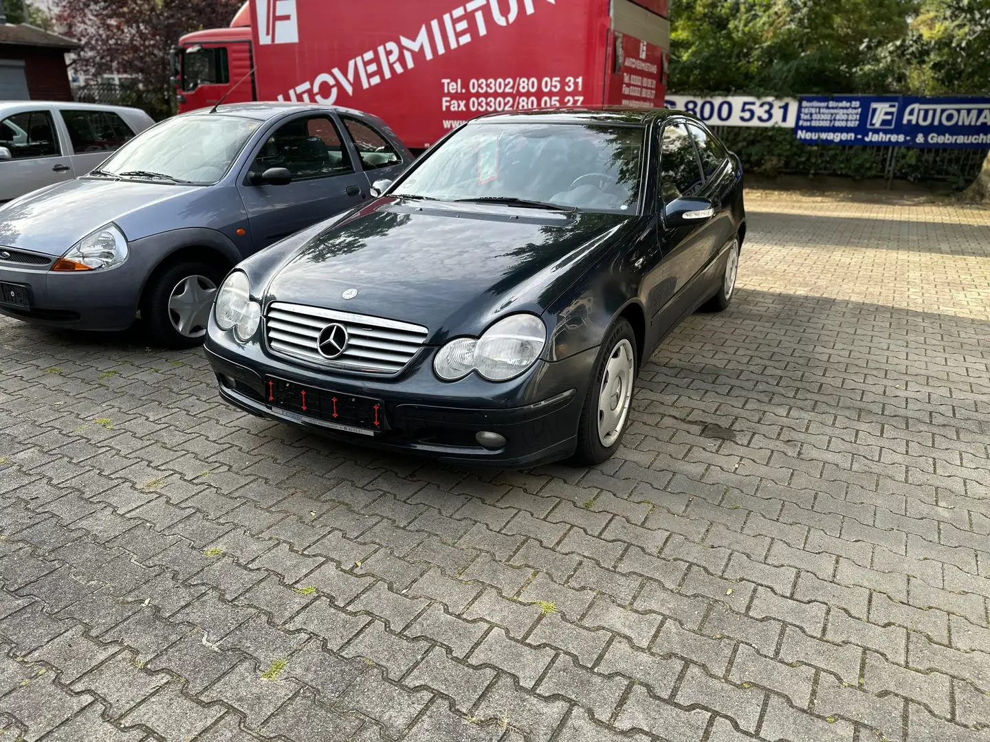 Mercedes-Benz C 180 C-Klasse Sportcoupe Neue Lichtmaschine+Allwetter Blau - 2