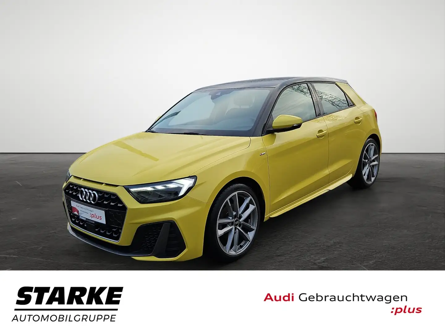 Audi A1 Sportback 30 TFSI S line NaviPlus LED 18-Zoll G... Gelb - 2