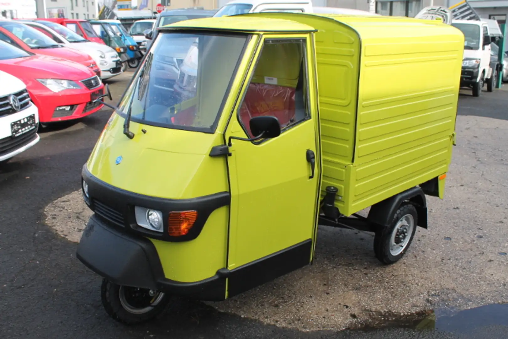 Piaggio Ape 50 Kasten LED SOFORT !! Gelb - 2