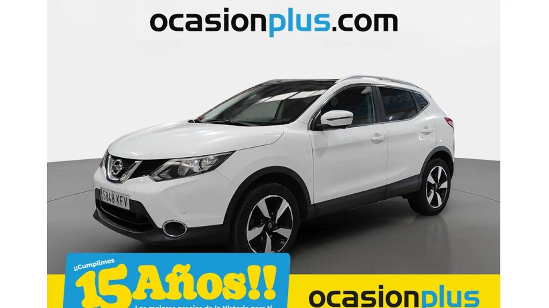 Nissan Qashqai 1.5dCi N-Connecta 4x2 Blanc - 1