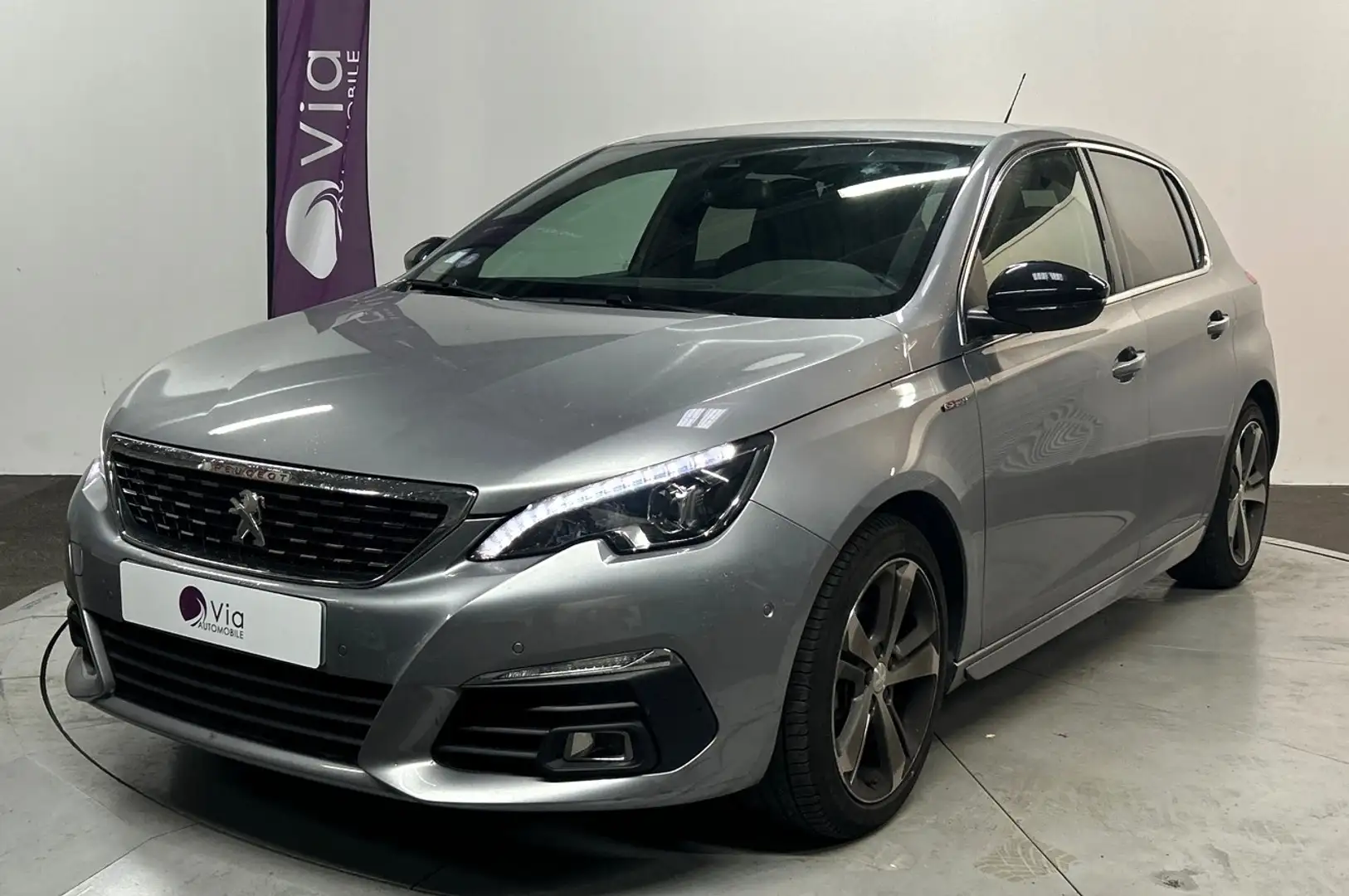 Peugeot 308 PureTech 130 S\u0026amp;S GT Line / 2 ème Main / Distribution Fait Gris - 1