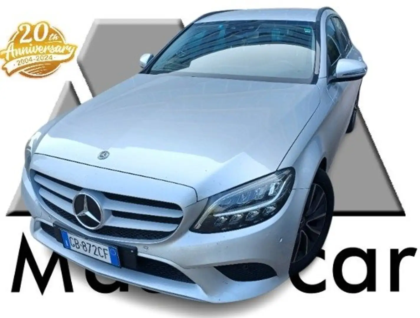 Mercedes-Benz C 220 C220 SW d Business Extra PELLE auto - GB872CF Argento - 1