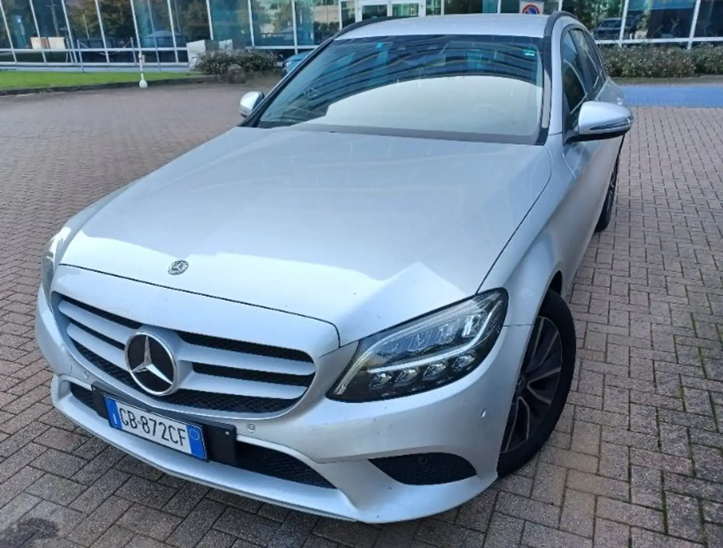 Mercedes-Benz C 220 C220 SW d Business Extra PELLE auto - GB872CF Argento - 2