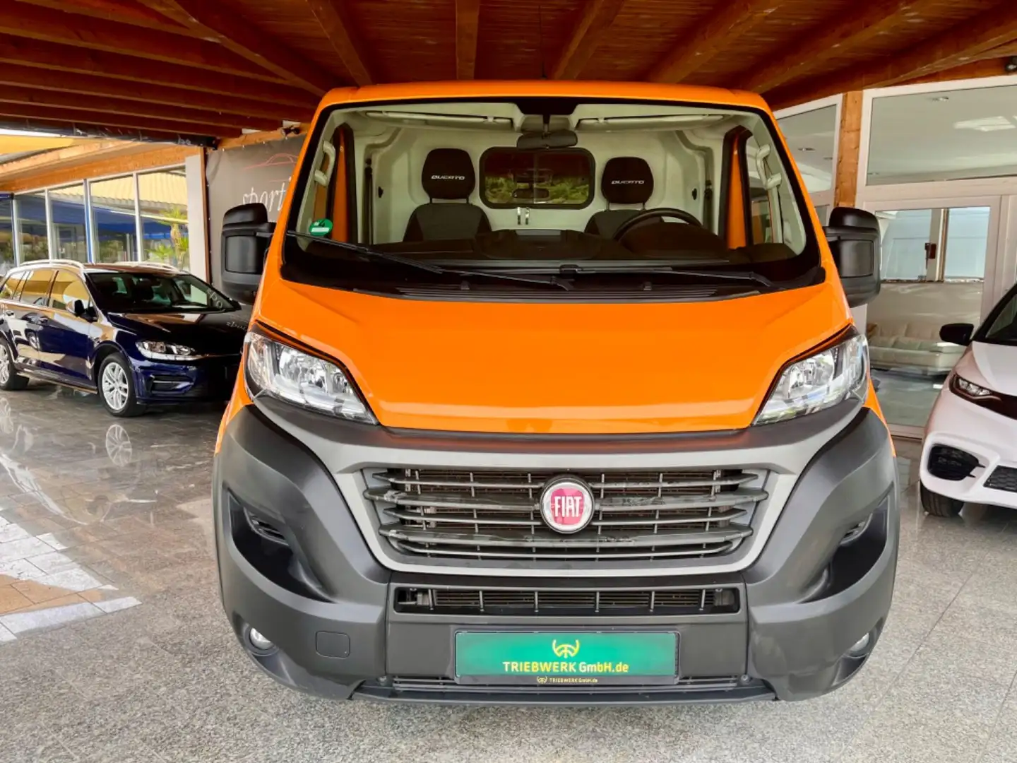 Fiat Ducato Kasten140 L1H1 Standheizung Klima AHK Orange - 2