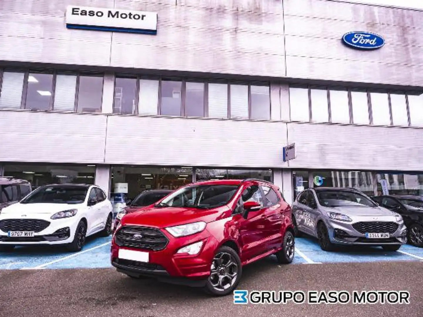 Ford EcoSport 1.0 EcoBoost ST Line 125 Red - 1