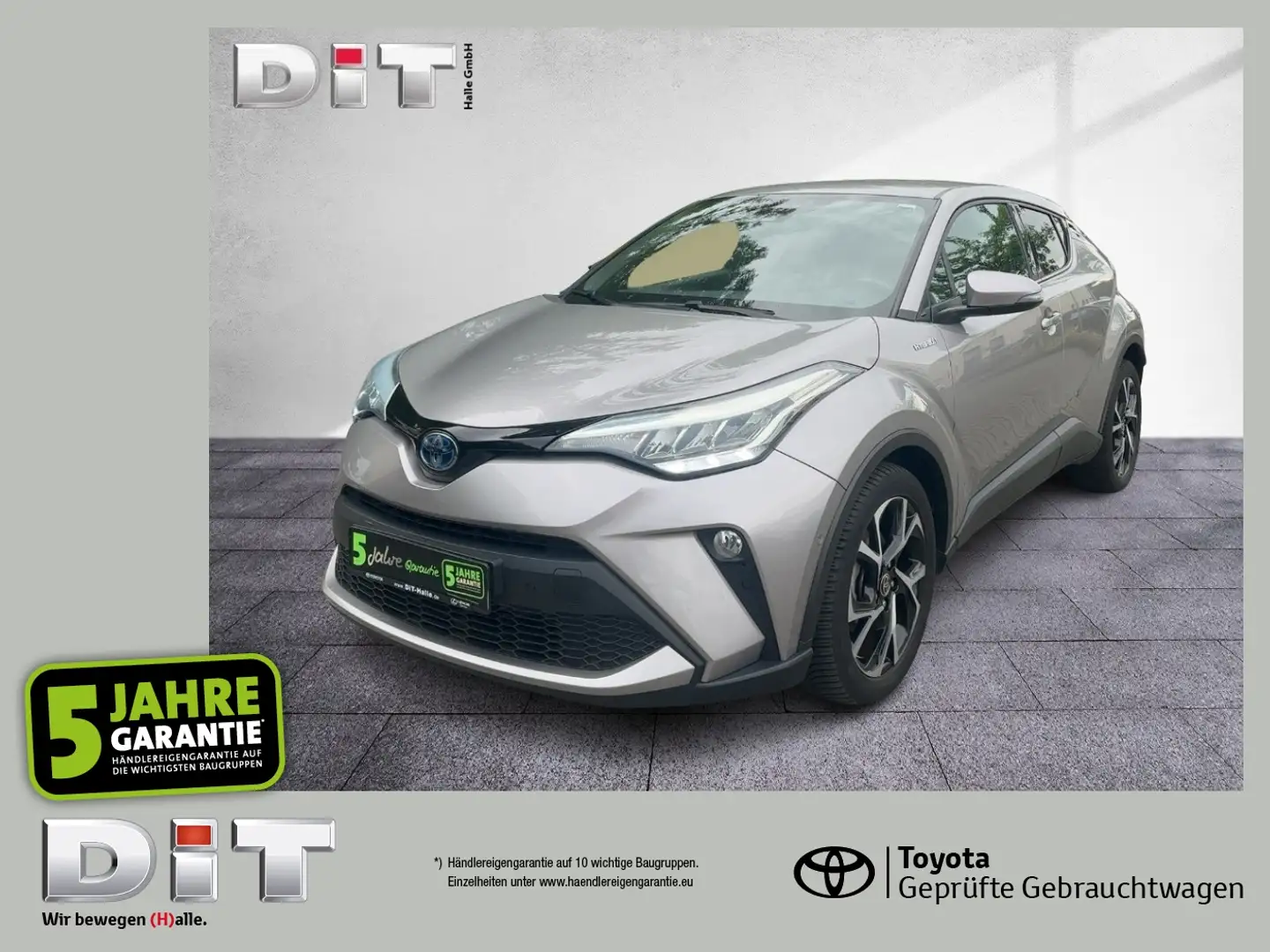 Toyota C-HR 1.8 Team D Klima Kamera Sitzhzg Šedá - 1