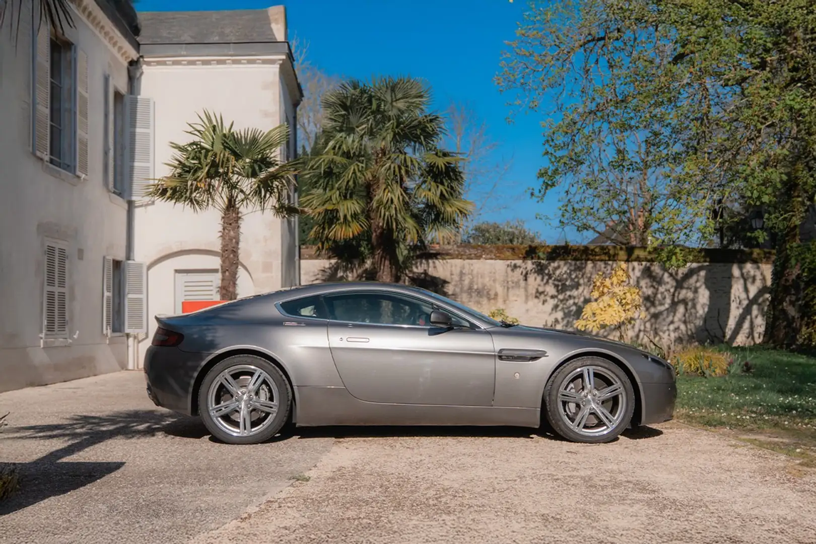 Aston Martin Vantage V8 Coupé - 4.3 385 cv - ORIGINE FRANCE Gri - 2