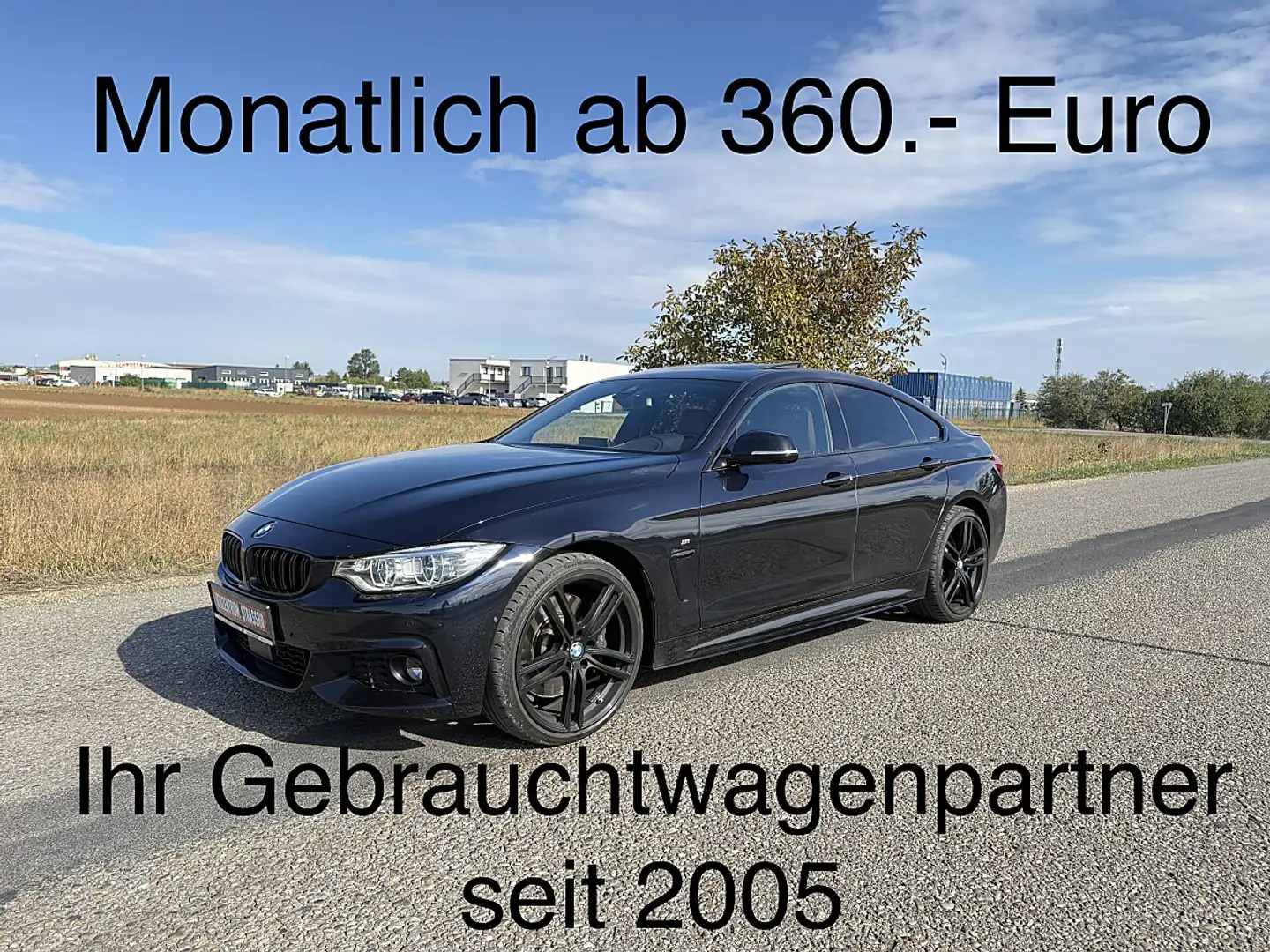 BMW 435 d xDrive Gran Coupe M Sport Aut. Schwarz - 1