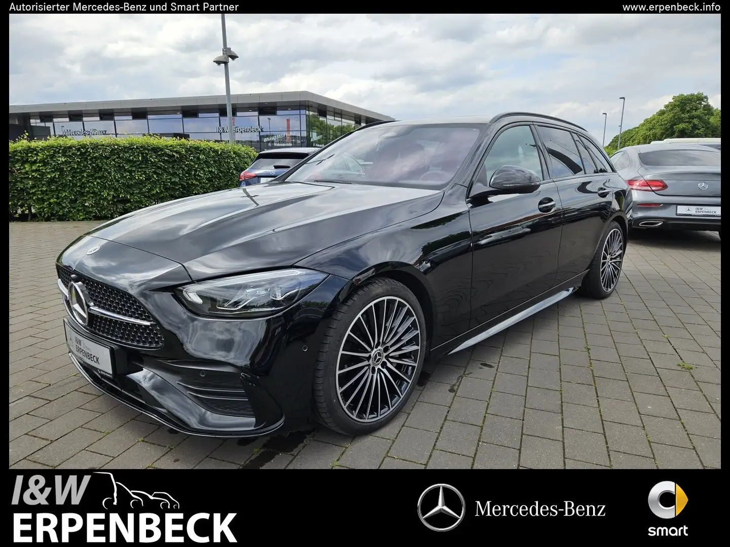 Mercedes-Benz C 180 C 180 T AMG Night LED Kamera AHK Schwarz - 1