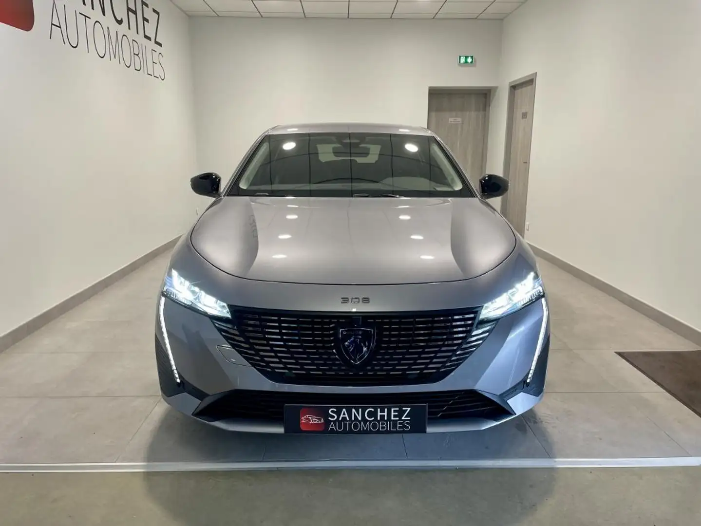 Peugeot 308 III 1.5 BLUEHDI 130 EAT8 ALLURE Gris - 2