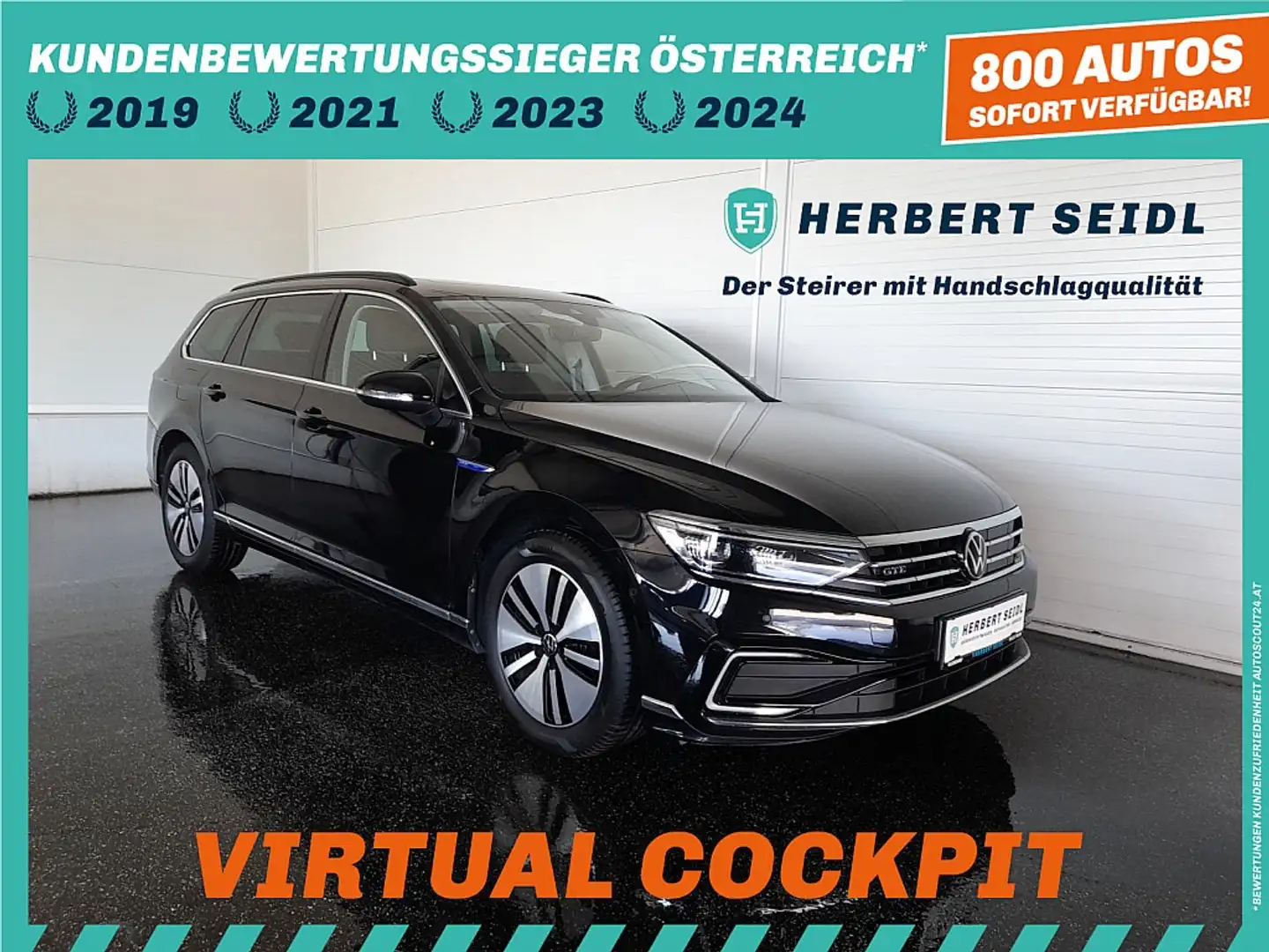 Volkswagen Passat Variant GTE e-Hybrid DSG *SKY / MATRIX-LED / VIRTUELL P... Schwarz - 1