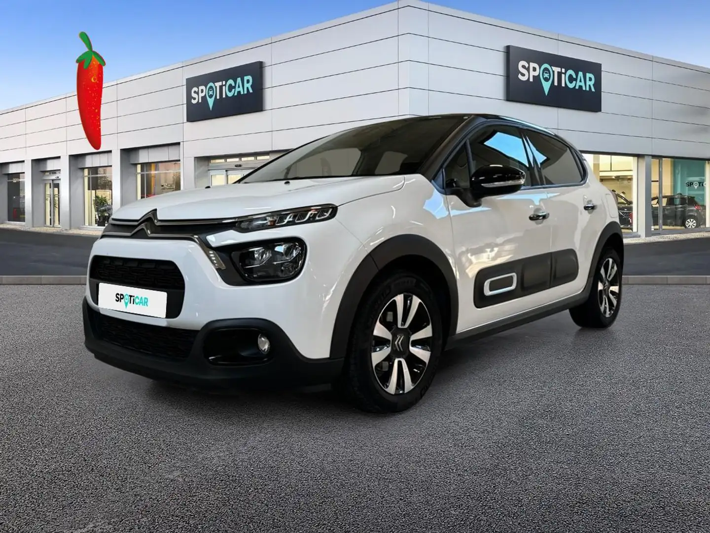 Citroen C3 PureTech 110 S&S Shine EAT6 Blanc - 1