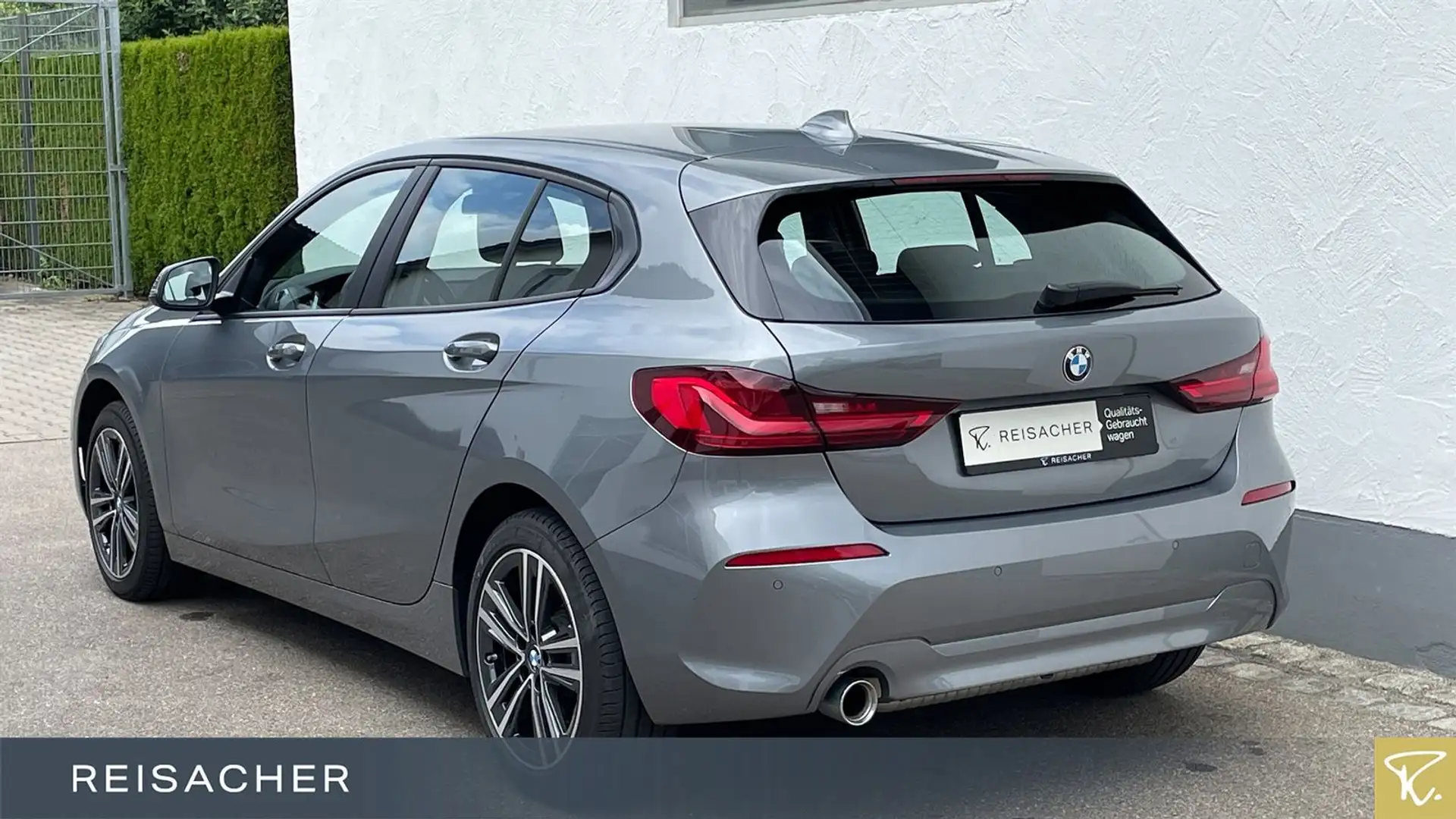 BMW 118 i Advantage,Advantage,AHK,AHK,Autom Gris - 2