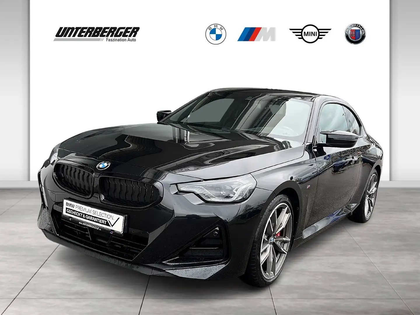 BMW 240 M240i xDrive Coupé Head-Up HK HiFi DAB LED WLAN Schwarz - 1